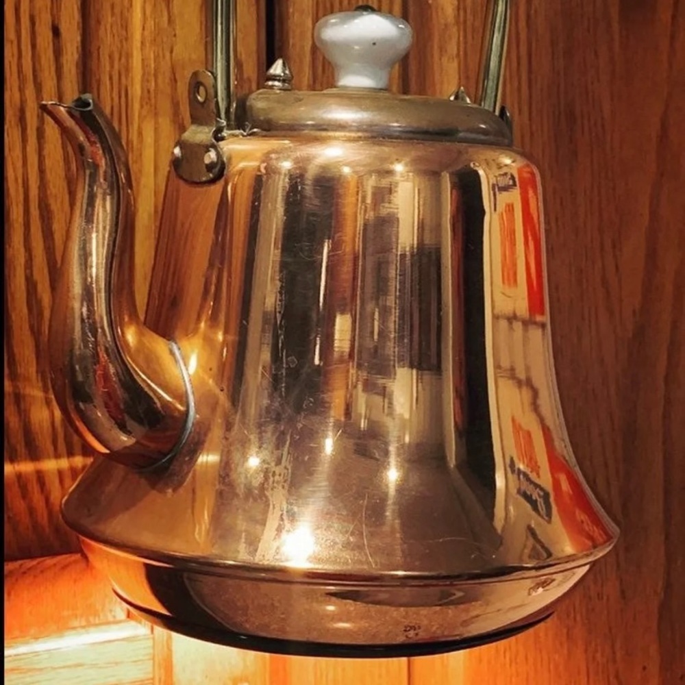 Copper Teapot light